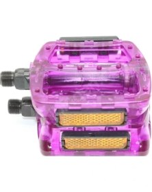 Resim Neco WP601 Geniş Platform Pedal Mor 