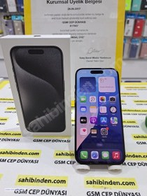 Resim Apple iPhone 15 Pro İkinci El TR | 128 GB | Siyah 