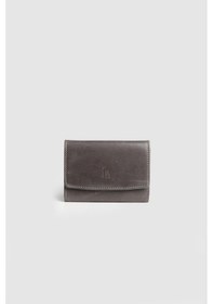 Resim La'Graccio Paris Lagraccio Paris Unisex Nade Hakiki Deri Akardiyon Rfid Korumalı Kartlık Crazy Bordo 