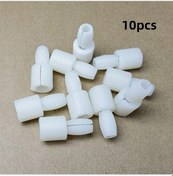 Resim Turcoshop11 10 Adet Vw Skoda Seat Audi Peugeot Cam Klipsi Dayanıklı Plastik Pencere Rampası Tutturucu 