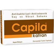 Resim Capila Kepek Önleyici Katran Özlü El Yüz ve Vücut Sabunu 90 G 