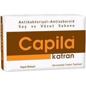 Resim Capila Kepek Önleyici Katran Özlü El Yüz ve Vücut Sabunu 90 G 