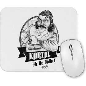 Resim Baskı Dükkanı Kardeş Payı Kartal Mouse Pad 