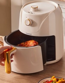 Resim HOMEND AIRFRYDAY 2504H AIRFRYER KREM 