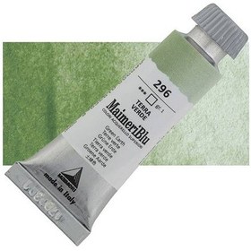 Resim Maimeri Blu Tüp Sulu Boya 12 Ml S1 No 296 Green Earth 