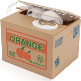 Resim Konyax Hareketli Para Çalan Kedi Kumbara 