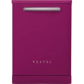 Resim Vestel BM 5011 Retro Pembe Bulaşık Makinesi 
