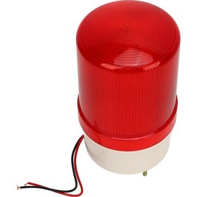 Resim Geekyou Kırmızı Led Döner Stroboskop Işığı, 120db Sesli Alarm, Abs Malzeme, Ip54 Koruma, 220v, İç- Dış Kullanım 