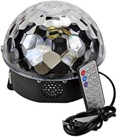 Resim Mobee Disko Topu Rgb Ledli Sese Duyarlı Bluetooth Hoparlör - Kumandalı 