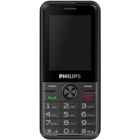 Resim Philips Xenium E6500 Kameralı Çift Sim Kart Tuşlu Cep Telefonu Siyah 