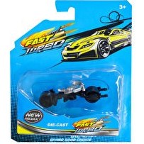 Resim 1:64 Ölçekli Die-Cast Yarasa Motorsiklet 
