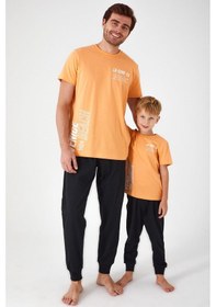 Resim Roly Poly 3041 Garson Venice Beach Erkek Çocuk Kısa Kol Pijama Takım 001 