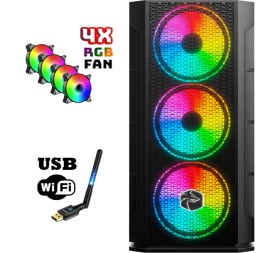 Resim Zeiron Ares ZX25 Intel Core I5-13400F 16GB Ddr4 Ram 512GB M.2 SSD + 1tb HDD 8gb 256BIT RX580 Oyuncu Masaüstü Bilgisayar 