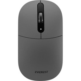 Resim Everest SMW-384 USB Gri 2.4ghz Kablosuz Mouse Wireless Mouse Ultra Premium Süper Sessiz 
