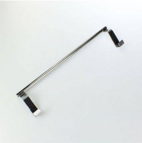 Resim FırsatYeri Dolap Kapağı Metal Askılık Paslanmaz Krom Kaplama Havlu Askısı 