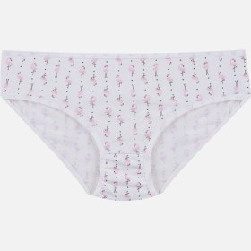 Resim Koza İç Giyim Kız Çocuk 3'lü Penguen Desenli Slip 1050 Pembe 