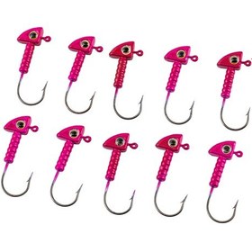 Resim Jighead - Zoka - Kurşunlu Olta İğnesi - Xh-a 06 - Pembe - 8 Gr - 10 Adet 