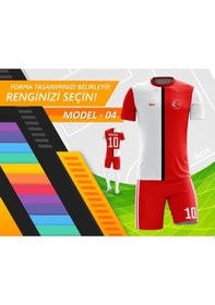 Resim Acr Giyim Kişiye Özel Futbol Forması - Dizayn : Birlik Çok Renkli 