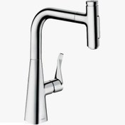 Resim Hansgrohe Metris Select M71 Eviye Bataryası Krom - 73822000 