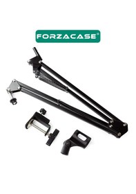 Resim Forzacase Masaüstü 360 Derece Ayarlanabilir Akrobatik Mikrofon Tutucu Stand - Fc1154 