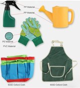 Resim Pazly Çocuk Bahçe Seti - 8 Parça Oyuncak Aletleri Eğlenceli Bitki Yetiştirme Seti Çocuklar İçin Bahçe Oyunu 