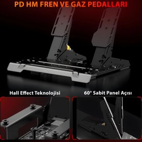 Resim Pxn Vd6 Direct Drive Yarış Direksiyon Seti Bundle - 6nm Servo Motor - Pc ve Laptop Uyumlu 