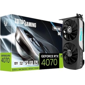 Resim Zotac NVIDIA GeForce RTX 4070 Twin Edge OC ZT-D40700H-10M 12 GB GDDR6X 192 Bit Ekran Kartı 