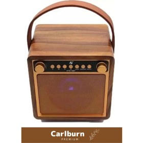 Resim Carlburn KTS-1687 Bluetooth Hoparlör Taşınabilir Ledli Mikrofonlu 10W Güçlü Ses Kalitesi 