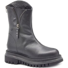 Resim Mammamia D23kb 4080 Siyah Bayan Ayakkabı Çizme-Bot Bot Siyah 