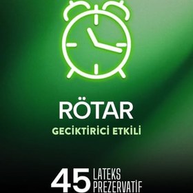 Resim Okey Rötar 45'li Prezervatif 