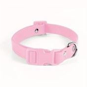 Resim PVC Yüksek Kaliteli ve Kokuya Dayanıklı Köpek Kolyesi - Ayarlanabilir Tokalı, Kolay Temizlenebilir, Dayanıklı Pet Kolyesi Küçük, Orta, Büyük Köpekler İçin - Pembe, Hizmet Evcil Hayvan Malzemeleri, Şık Evcil Hayvan Aksesuarı, Pürüzsüz Bitiş Kolyesi 
