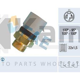 Resim Fae 1341042 RADYATÖR FAN MÜŞÜRÜ OPEL VECTRA-B İTHAL 