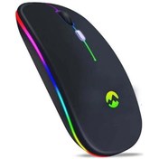Resim karadağsb Everest Sm-Bt11 Usb Siyah 2 In 1 Bluetooth 2.4Ghz Şarj Edilebilir Kablosuz Mouse 