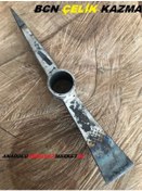 Resim Bcn Dövme Çelik Kazma Madenci Kazması El Yapımı Mini Kazma 