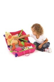 Resim Trunki Çocuk Bavulu - Pembe Trixie 