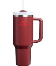 Resim Stanley Quencher H2.o Flowstate Tumbler Pipetli Termos 1.18l - Cranberry Koyu Kırmızı 