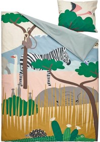 Resim Savan Temalı Çocuk Nevresim Takımı, Çok Renkli, 150x200/50x60 Cm Renkli 