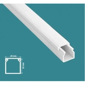 Resim Çankaya Kablo Kanalı 25X25 (2mt) 