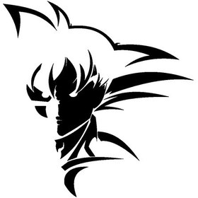 Resim Opencart Dbz Son Goku Duvar Heykeli 2d Sadece Plastik Aparattır 