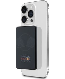 Resim Redbull Lisanslı M-safe Özellikli Dijital Led Göstergeli Çift Boğa Baskılı Powerbank 5000mah 15w 