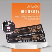 Resim Hello Kitty Plakalık, 2 Adet Premium Uv Baskı, Plakalıkhane 