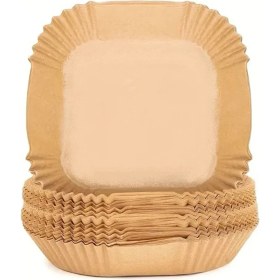 Resim 125PCS Için Silikon Yağ Kağıdı Hava Fritöz Gıda Silikon Yağı Sıcaklık Emici Kağıt Pasça Parçaları (Yurt Dışından) 