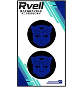 Resim Rvell Transformers İkili Damla Sticker 5x5 04 1.Resim 