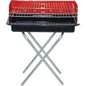 Resim Köşeli Seyyar Ayaklı Mangal 