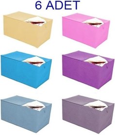 Resim 6 Adet Hurç Yorgan Hurcu 100x50x40 cm Büyük Mega Boy, Nistabolje 