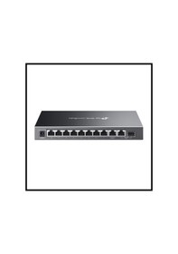 Resim Omada Es210gmp, 10 Port Gigabit, 8 Port Poe+, 1port Gigabit Combo Sfp, 123w, Yönetilebilir Metal Kas 