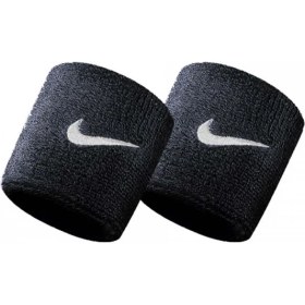 Resim Nike NNN04-010 Swoosh Kısa Bileklik Siyah 
