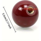 Resim Chuangyinshop Multicolor Otomatik Vites Topu Akrilik Shift Knob Otobüs Suv Araba İçin 