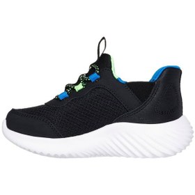 Resim Skechers Bounder Briskburst Erkek Çocuk Siyah Günlük Ayakkabı 