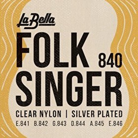 Resim La Bella Folk Singer Klasik Gitar Teli 840 